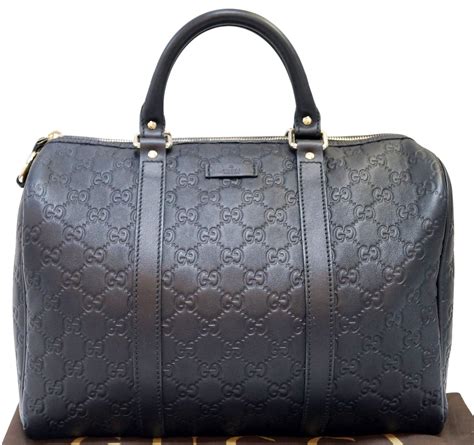 black leather gucci boston bag|Gucci Boston bags for sale.